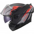 Шлем LS2 FF910 ADVANT II GLIDE BLACK GREY RED