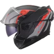 Шлем LS2 FF910 ADVANT II GLIDE BLACK GREY RED