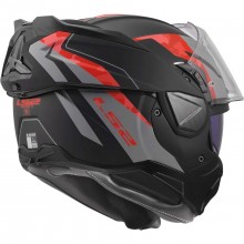 Шлем LS2 FF910 ADVANT II GLIDE BLACK GREY RED
