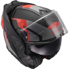 Шлем LS2 FF910 ADVANT II GLIDE BLACK GREY RED