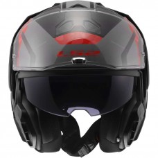 Шлем LS2 FF910 ADVANT II GLIDE BLACK GREY RED