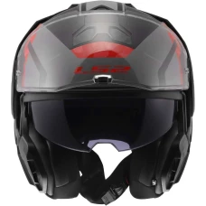 Шлем LS2 FF910 ADVANT II GLIDE BLACK GREY RED