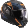 Шлем LS2 FF910 ADVANT II GLIDE BLACK ORANGE