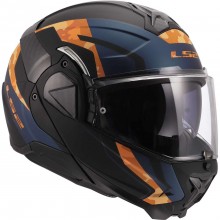 Шлем LS2 FF910 ADVANT II GLIDE BLACK ORANGE