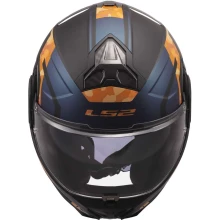 Шлем LS2 FF910 ADVANT II GLIDE BLACK ORANGE