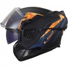 Шлем LS2 FF910 ADVANT II GLIDE BLACK ORANGE