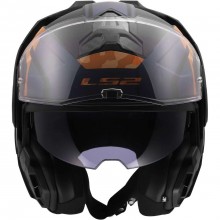 Шлем LS2 FF910 ADVANT II GLIDE BLACK ORANGE