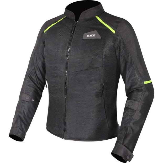Куртка LS2 BREEZE LADY BLACK YELLOW