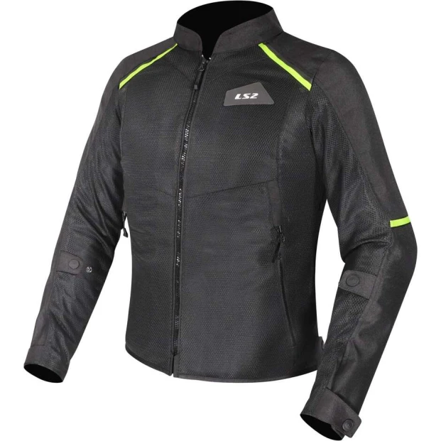 Куртка LS2 BREEZE LADY BLACK YELLOW
