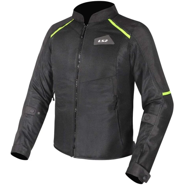 Куртка LS2 BREEZE MAN BLACK YELLOW