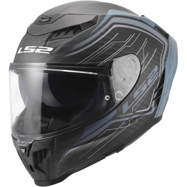 Шлем LS2 FF807 DRAGON SUBIC BLUE PETROL