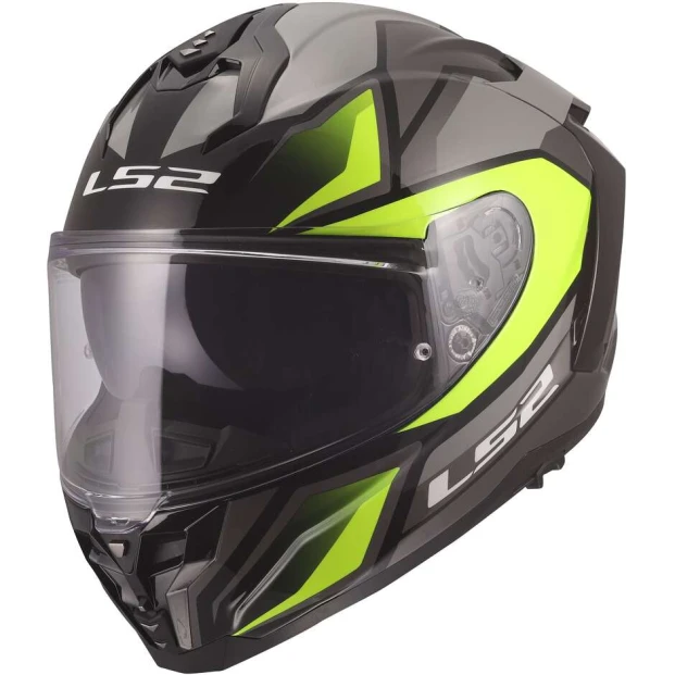 Шлем LS2 FF817 CHALLENGER II VIPER GREY H-V YELLOW