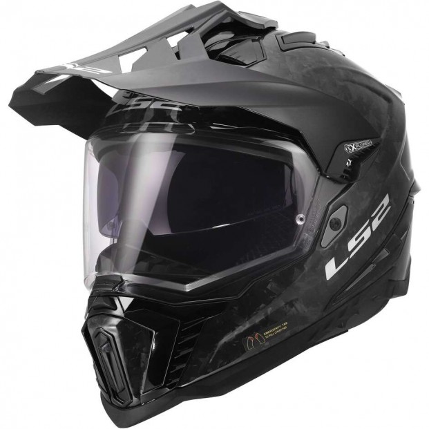 Шлем LS2 MX701 EXPLORER C FORGED CARBON-06
