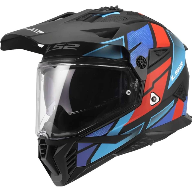 Шлем LS2 MX702 PIONEER II BLOCK BLACK RED BLUE-06
