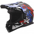 Шлем LS2 MX708 FAST II GROTESK WHITE BLUE RED-06