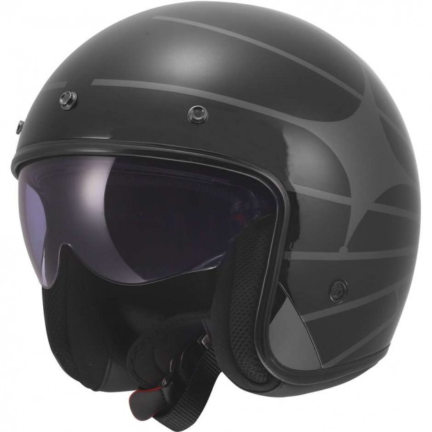 Шлем LS2 OF601 BOB II COSMIC BLACK GREY-06