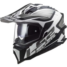 Шлем LS2 MX701 EXPLORER ALTER MATT BLACK WHITE-06