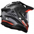 Шлем LS2 MX701 EXPLORER HEXA BLACK RED GREY-06