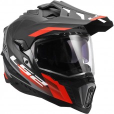 Шлем LS2 MX701 EXPLORER HEXA BLACK RED GREY-06