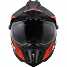 Шлем LS2 MX701 EXPLORER HEXA BLACK RED GREY-06