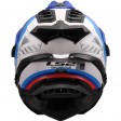 Шлем LS2 MX701 EXPLORER HEXA WHITE BLUE RED-06