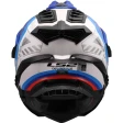 Шлем LS2 MX701 EXPLORER HEXA WHITE BLUE RED-06