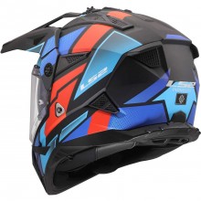 Шлем LS2 MX702 PIONEER II BLOCK BLACK RED BLUE-06