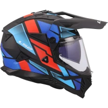 Шлем LS2 MX702 PIONEER II BLOCK BLACK RED BLUE-06