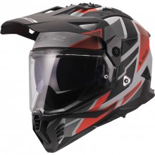 Шлем LS2 MX702 PIONEER II BLOCK GREY RED-06