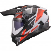 Шлем LS2 MX702 PIONEER II BLOCK GREY RED-06