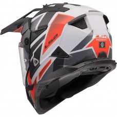 Шлем LS2 MX702 PIONEER II BLOCK GREY RED-06