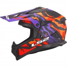 Шлем LS2 MX708 FAST II GROTESK PURPLE ORANGE-06