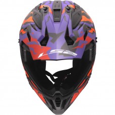 Шлем LS2 MX708 FAST II GROTESK PURPLE ORANGE-06