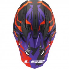 Шлем LS2 MX708 FAST II GROTESK PURPLE ORANGE-06