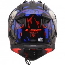Шлем LS2 MX708 FAST II ZOMBIE II BLACK RED BLUE-06