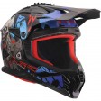 Шлем LS2 MX708 FAST II ZOMBIE II BLACK RED BLUE-06