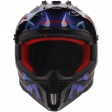 Шлем LS2 MX708 FAST II ZOMBIE II BLACK RED BLUE-06