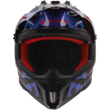 Шлем LS2 MX708 FAST II ZOMBIE II BLACK RED BLUE-06
