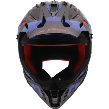Шлем LS2 MX708 FAST II ZOMBIE II BLACK RED BLUE-06