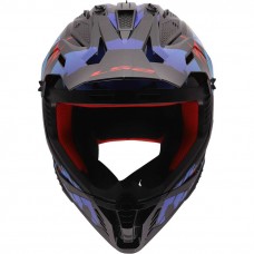 Шлем LS2 MX708 FAST II ZOMBIE II BLACK RED BLUE-06