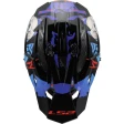 Шлем LS2 MX708 FAST II ZOMBIE II BLACK RED BLUE-06
