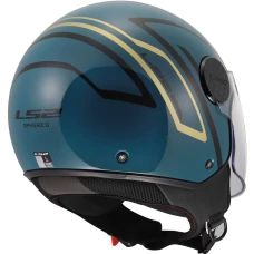Шлем LS2 OF558 SPHERE LUX II MINIM BLUE TEAL-06