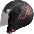 Шлем LS2 OF558 SPHERE LUX II MINIM BLACK RED-06
