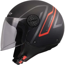 Шлем LS2 OF558 SPHERE LUX II MINIM BLACK RED-06