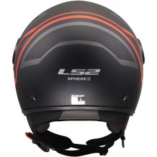 Шлем LS2 OF558 SPHERE LUX II MINIM BLACK RED-06