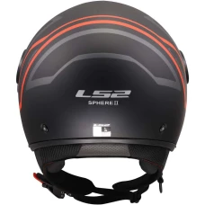 Шлем LS2 OF558 SPHERE LUX II MINIM BLACK RED-06