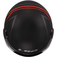 Шлем LS2 OF558 SPHERE LUX II MINIM BLACK RED-06