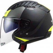 Шлем LS2 OF600 COPTER II URBANE M.BLACK H-V YELLOW-06