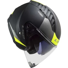 Шлем LS2 OF600 COPTER II URBANE M.BLACK H-V YELLOW-06