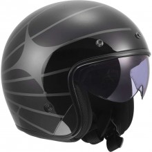 Шлем LS2 OF601 BOB II COSMIC BLACK GREY-06